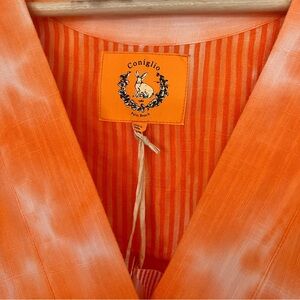 NWT Coniglio Maxi Orange Tie-Dye Dress 0-12